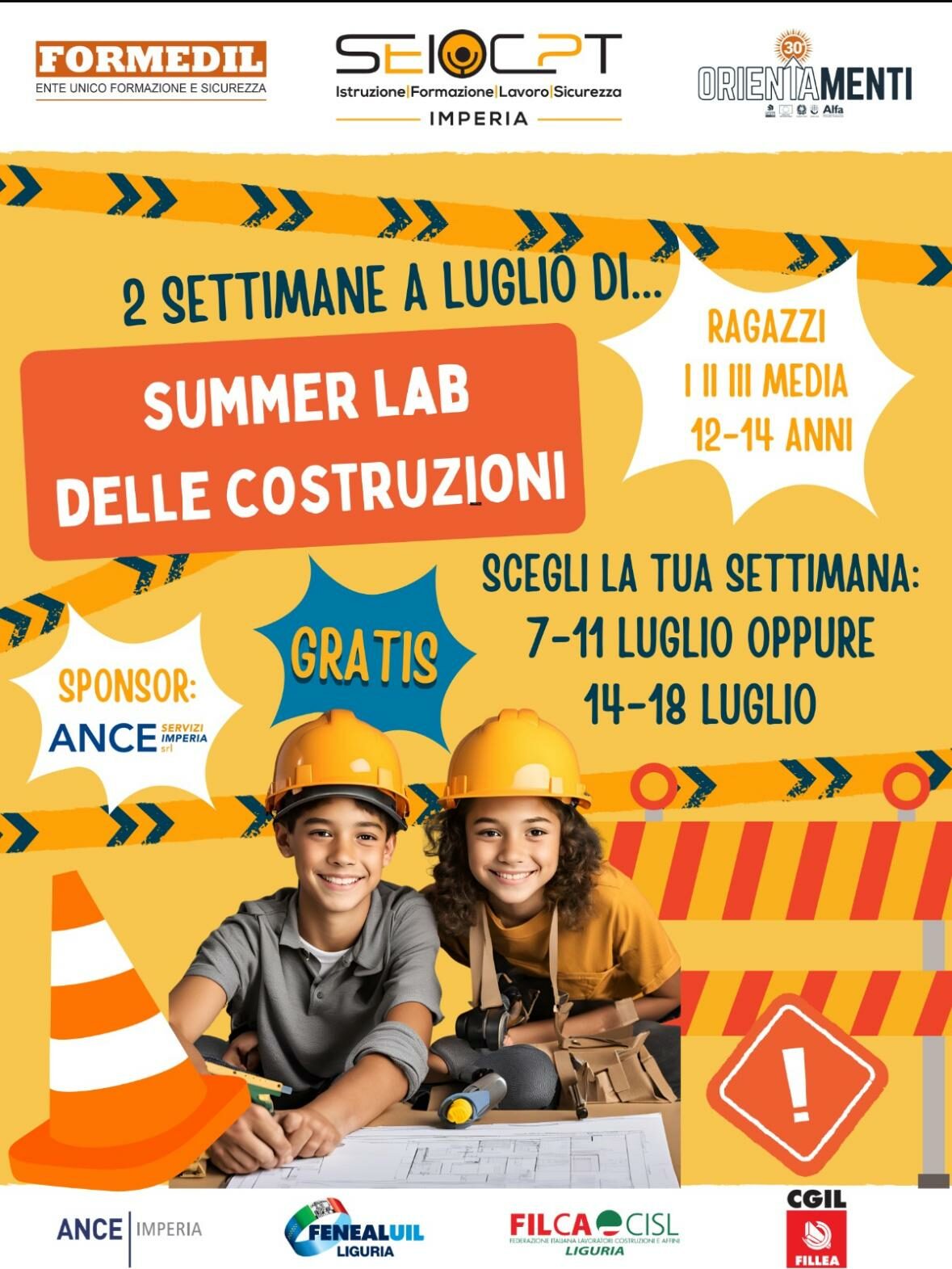 summer lab delle costruzioni