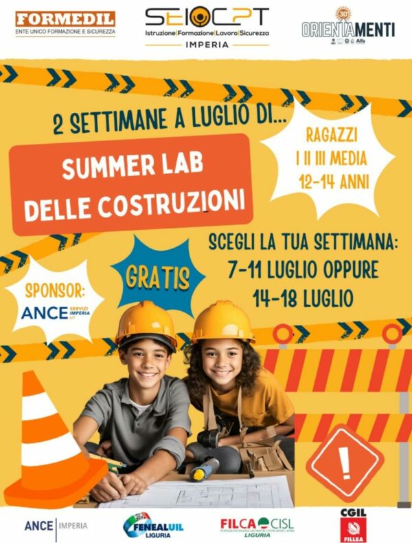 summer lab delle costruzioni
