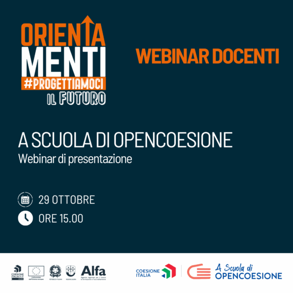 Webinar docenti 29 ottobre